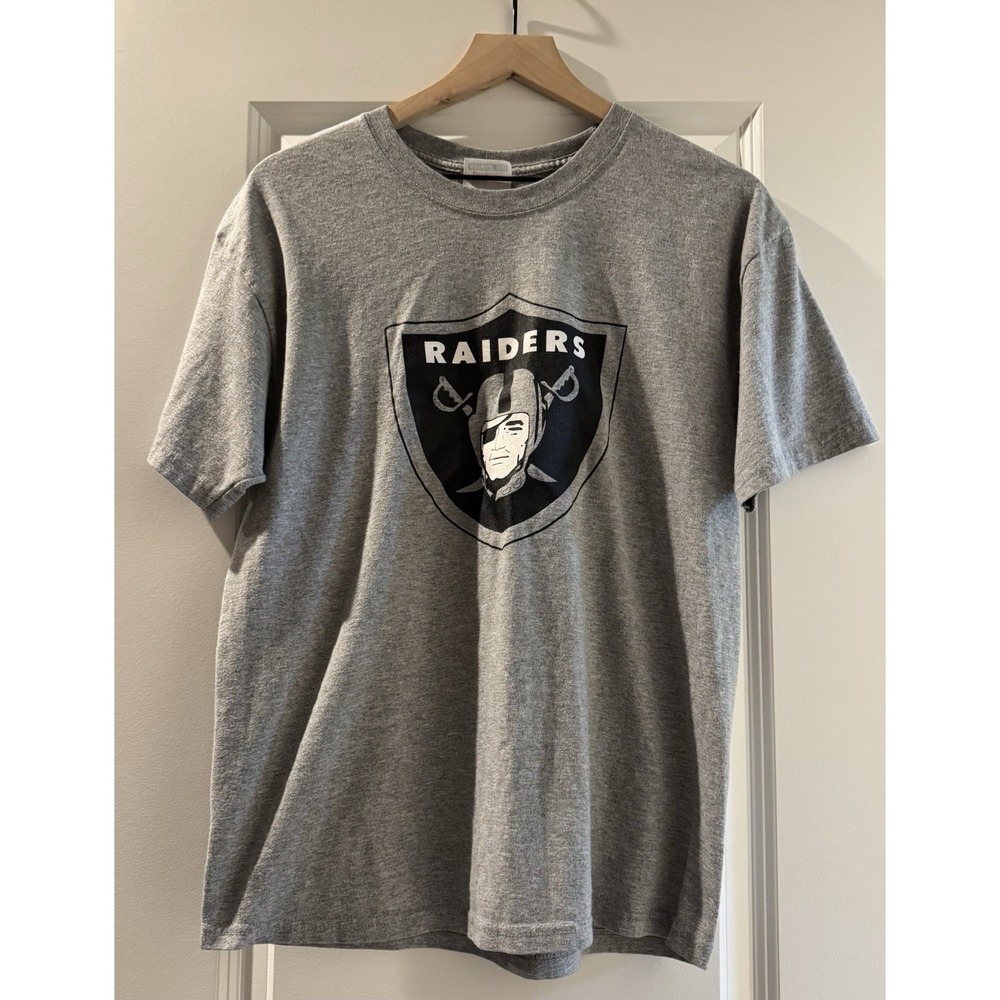 Raiders Boys Of Fall WRD T Shirt Adult XL Gray NFL Football Graphic Tee